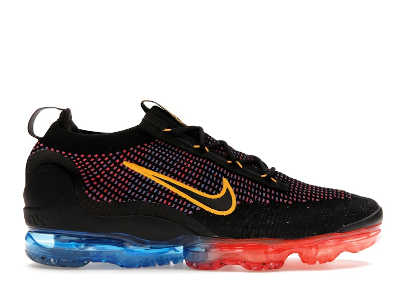 Nike Air VaporMax 2021 FK Black Photo Blue Crimson Gold