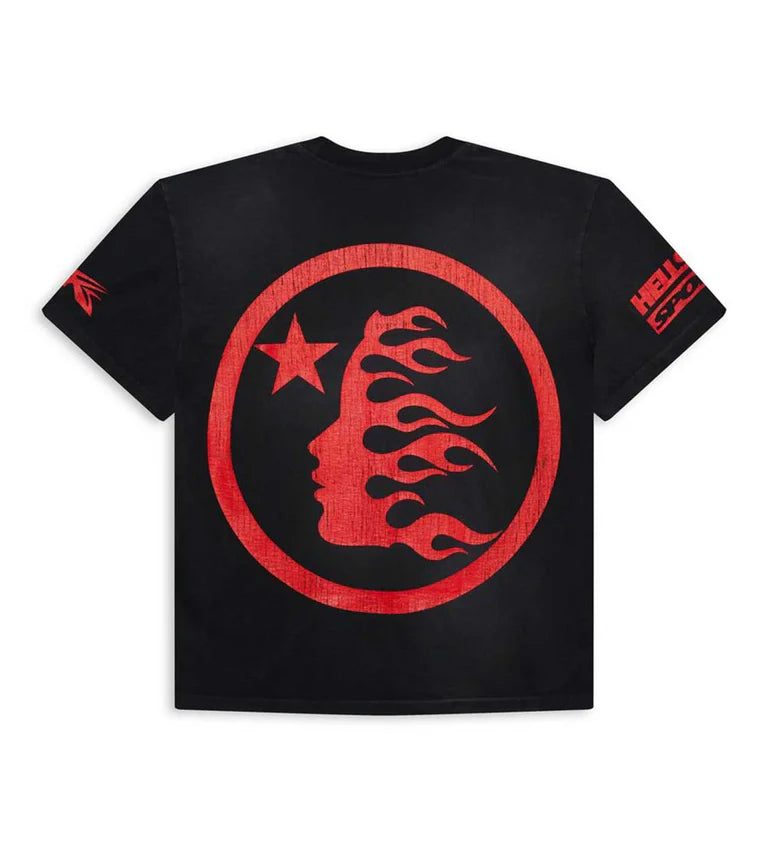 Hellstar Sports Beat Us Tee - Black/Red