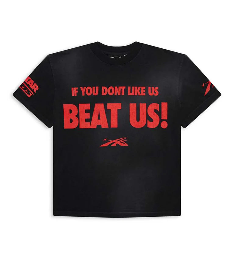 Hellstar Sports Beat Us Tee - Black/Red