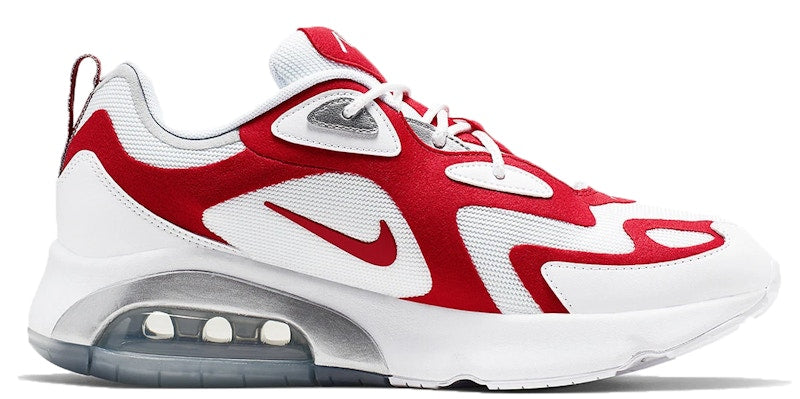 Nike Air Max 200 White University Red