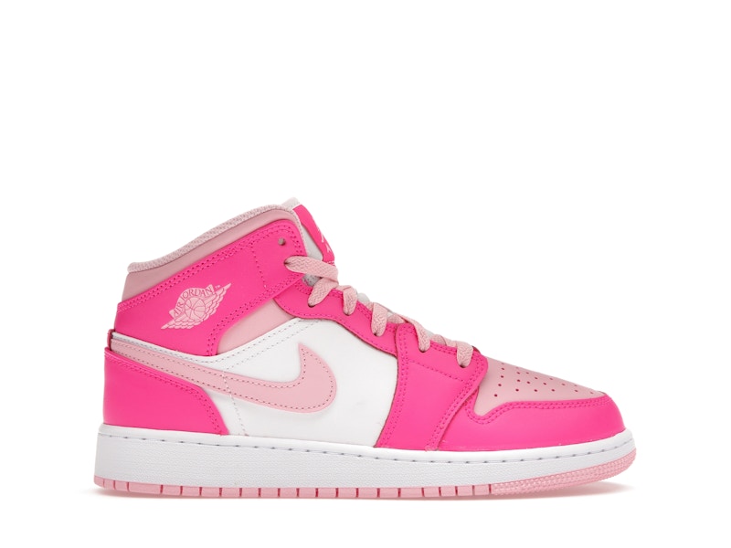 Jordan 1 Mid Fierce Pink (GS)