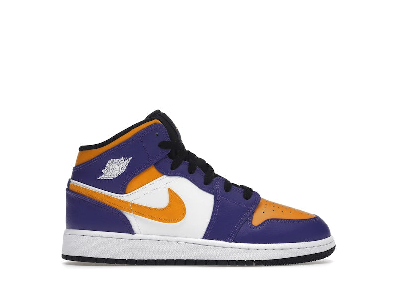 Jordan 1 Mid Lakers (2022) (GS)