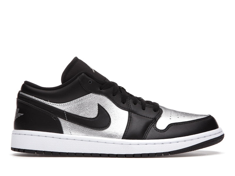 Jordan 1 Low SE Black Metallic Silver (Women's)